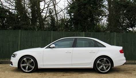 audi a4 in white for sale
