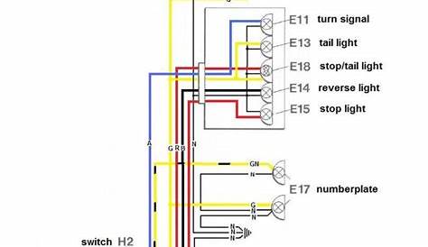 ford tail light wiring diagram