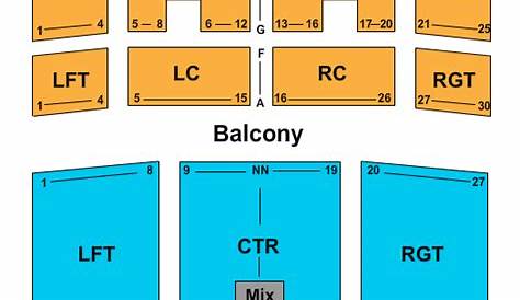 uptown theatre seating chart