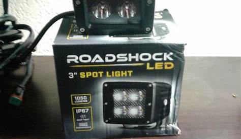roadshock light bar wiring kit