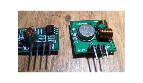 RF 433 MHz transmitter-receiver module and arduino | eprojectszone