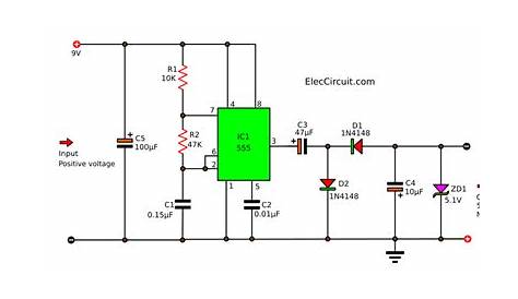 7 ideas of 555 DC boost converter circuits diagram