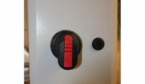 manual generator changeover switch