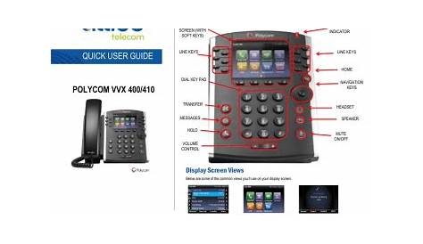 Polycom VVX 300 Quick User Manual | Manualzz