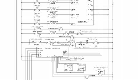 frigidaire electric stove wiring diagram