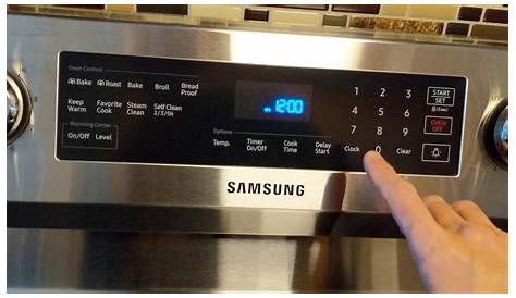Samsung Double Oven Manual