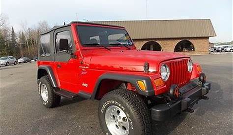 Find used 98 Jeep Wrangler Sport 4x4 4.0L RAGTOP STICK NEW TIRES NO