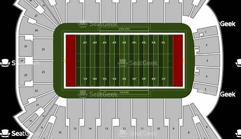 Texas Tech Football Stadium Seating Chart - chartdevelopment