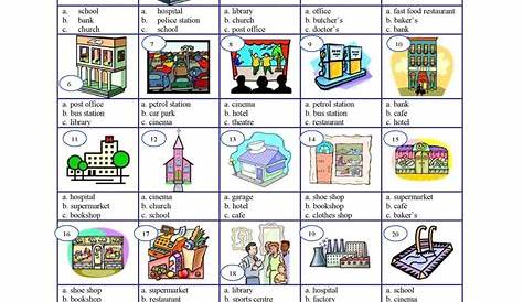 grade 3 cities and towns worksheet