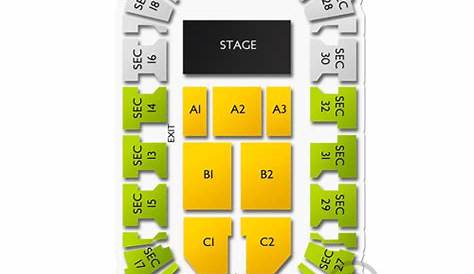 hobart arena seating chart