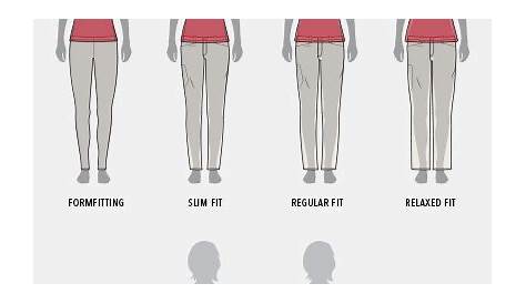 Women's Bottoms Clothing Size Chart