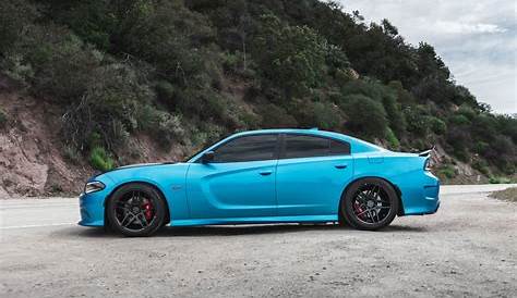 Electric Blue Dodge Charger