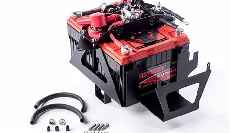 2007-2018 Jeep Wrangler JK Dual Battery Kit