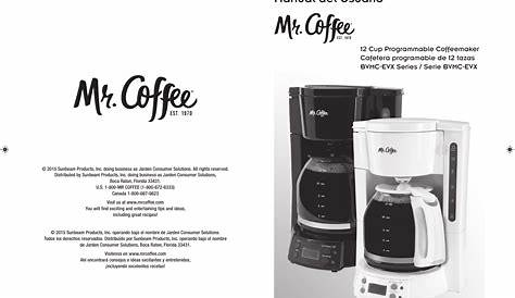 Mr Coffee 12 Cup Coffee Maker Manual : 1 / Coffee 12 cup programmable