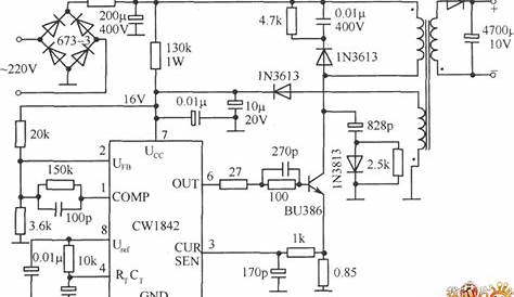 circuit diagram of power supply