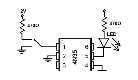 4n35 ic circuit diagram