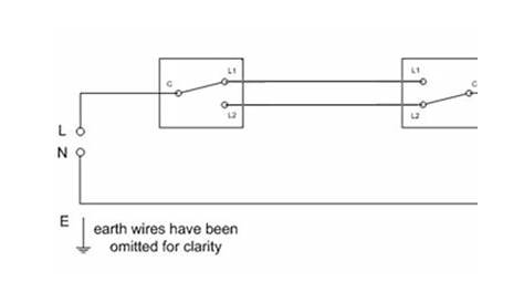 Two-Way Lighting Circuit Wiring | SparkyFacts.co.uk