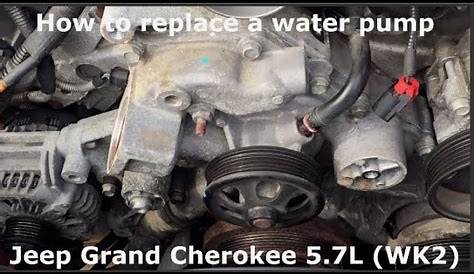 Introduce 53+ images jeep grand cherokee water pump replacement - In
