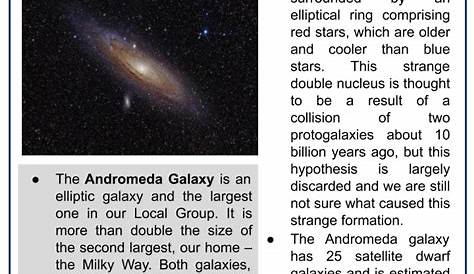 galaxy worksheets