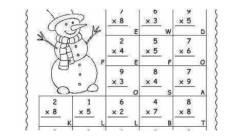 Free Christmas Math Worksheets For 2nd Graders - Alma Rainer's Addition