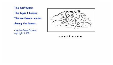 The Earthworm Worksheet for 2nd - 5th Grade | Lesson Planet