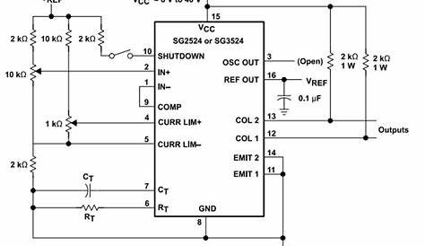 Sg3524 Circuit Diagram For Inverter - Circuit Diagram