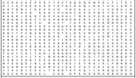 word search puzzles printable hard