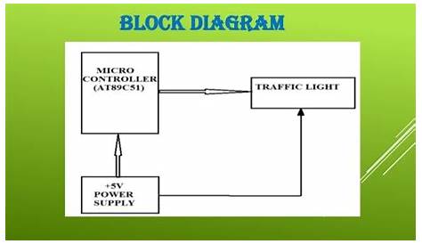 intelligent traffic light system circuit diagram