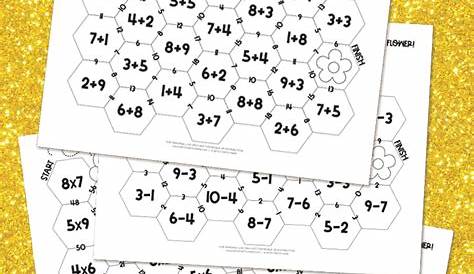 free printable math maze worksheets