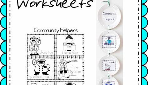 ESL/EFL Preschool Teachers: Community Helpers Worksheets and More
