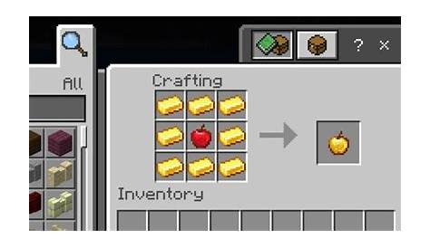 How to Make an Enchanted Golden Apple in Minecraft - Pro Game Guides