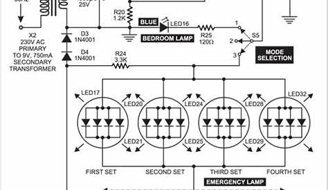 lamp test circuit diagram