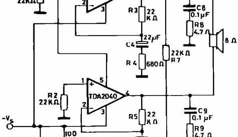 2.1 subwoofer amplifier circuit diagram