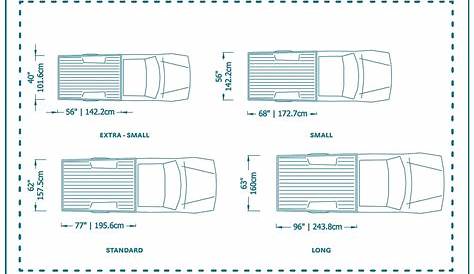 truck bed length chart
