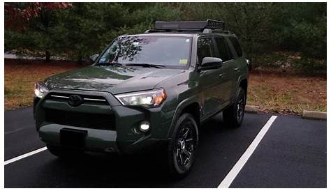 New member with 2021 Trail Special Edition in Army Green | Toyota