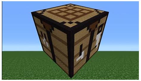 how to make a crafting table in minecraft