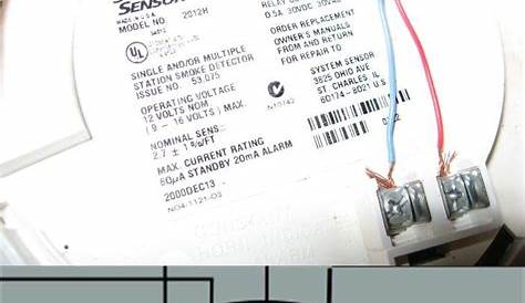 wiring a smoke detector diagram