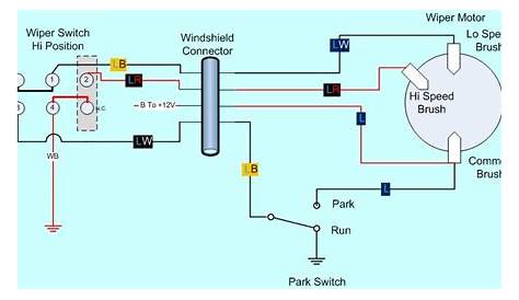 Wiper Motor Wiring Diagram - Home Wiring Diagram