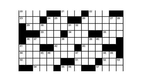 rose up the charts crossword