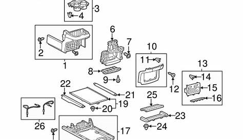 Toyota Sienna Body Parts Diagram - Diagram For You