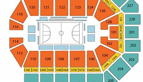 van andel arena seating chart hockey