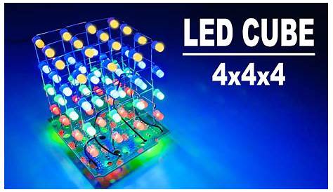 LED Cube 4x4x4 Tutorial - YouTube