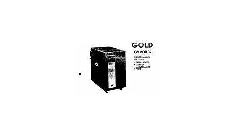 Weil-mclain Gold GV-6 Manuals | ManualsLib