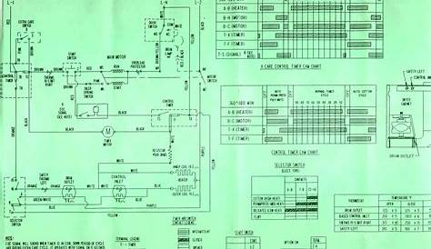 schematic ge dryer timer wiring diagram