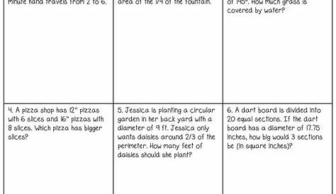 Arc Length and Sector Area Notes and Worksheets - Lindsay Bowden