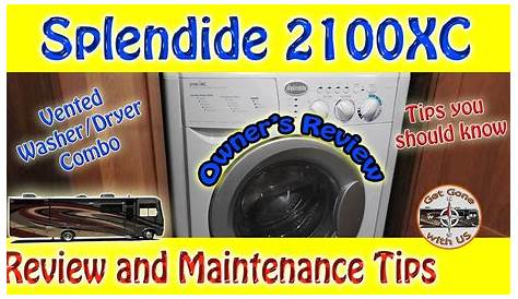 splendide 2000 washer-dryer combo manual