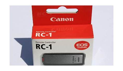 canon rc 1 remote