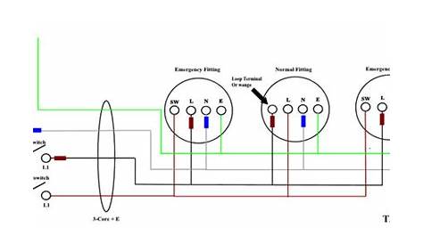 emergency lighting wiring diagram - AisosaBrea