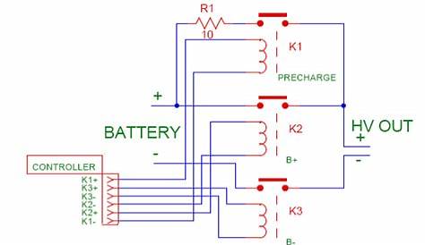 pre-charge circuit diagram