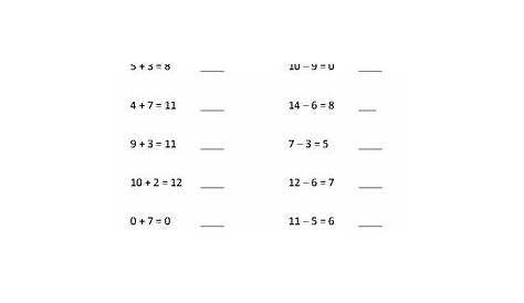 math worksheet true false equations